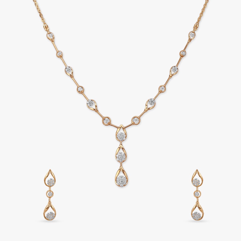 Timeless Glamour Diamond Necklace Set,,hi-res image number null