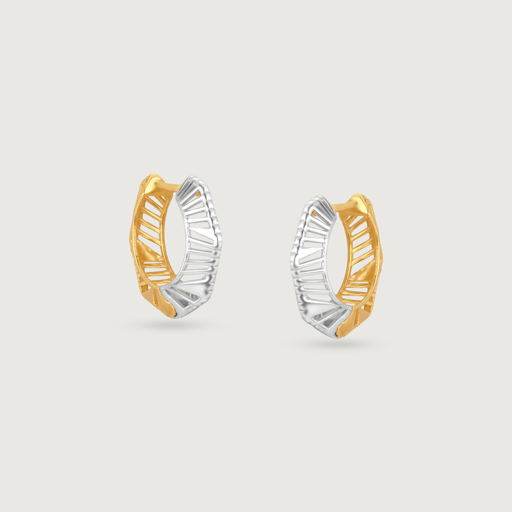 Versatile Radiant Gold Hoop Earrings,,hi-res image number null