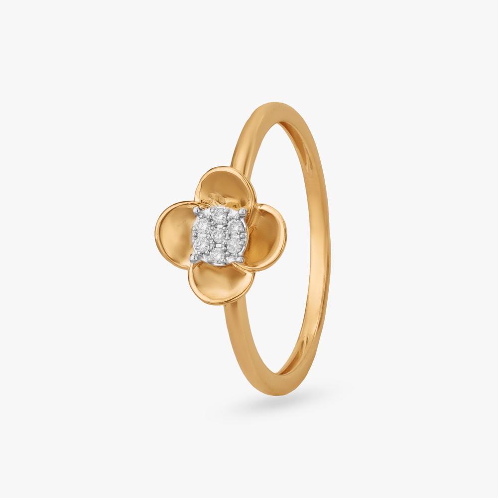 

Blooming Petal Diamond Ring
