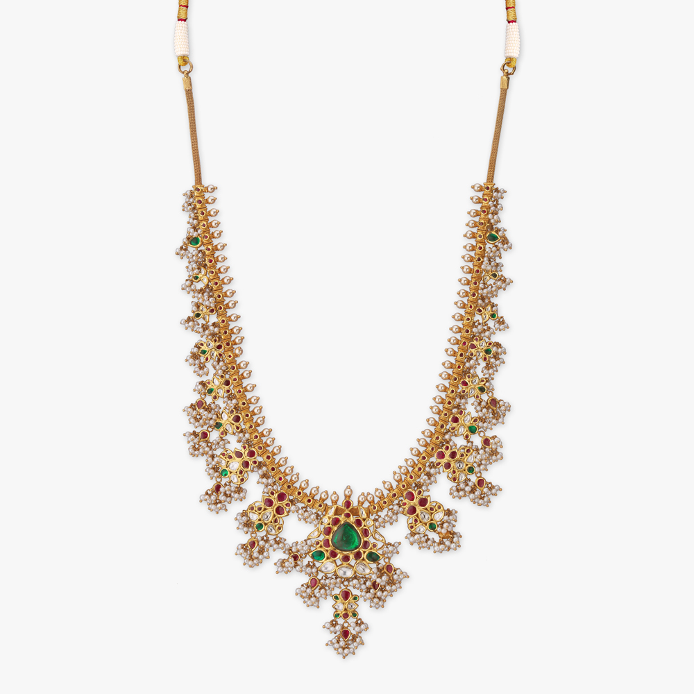 Pearl Bridal Necklace Set,,hi-res image number null