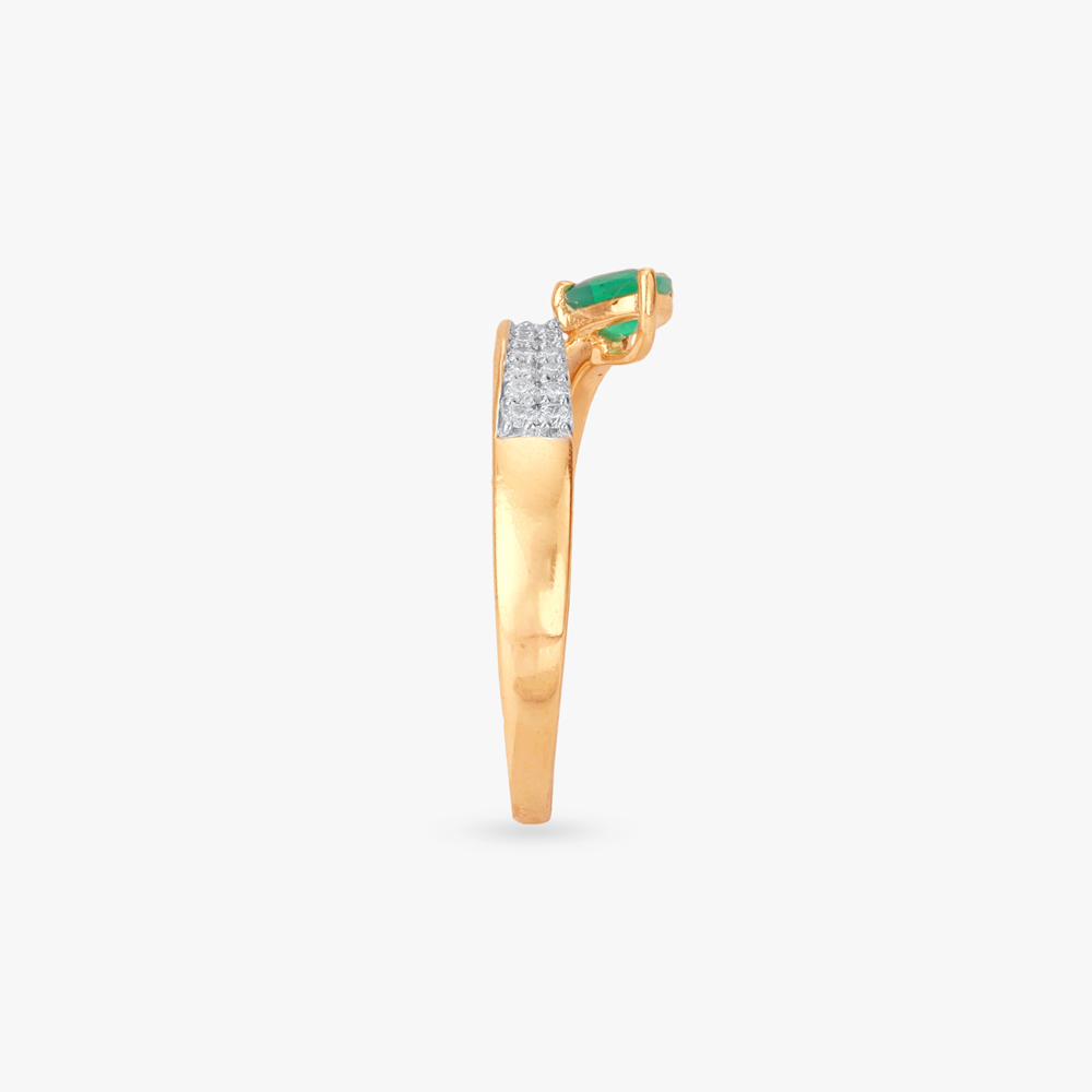 Sleek Glam Diamond Finger Ring,,hi-res image number null