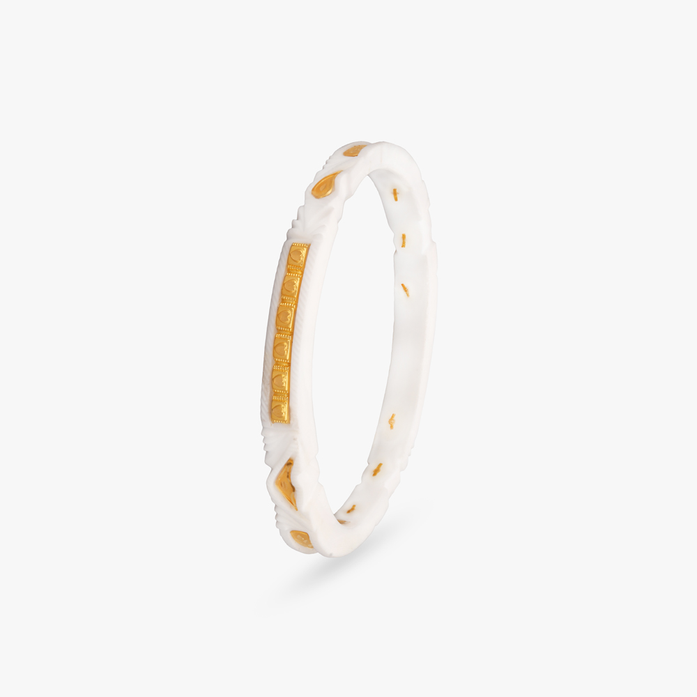 Divine Glow Gold Bangle,,hi-res image number null