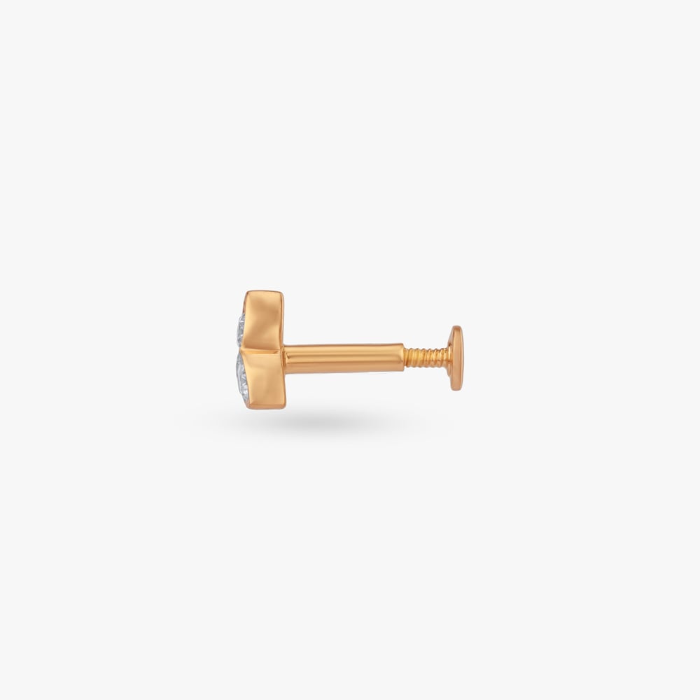 Triad Shine Diamond Nose Pin,,hi-res image number null