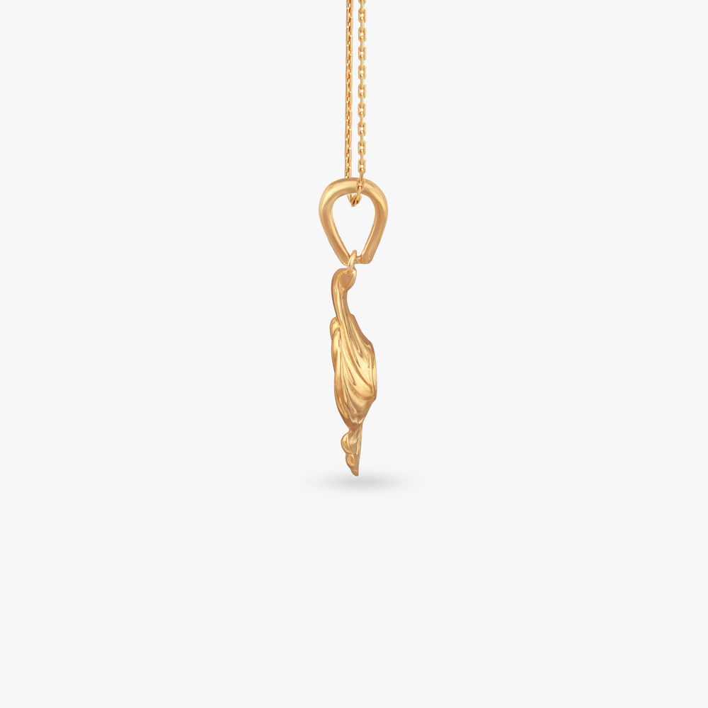 Radiant Whirl Gold Pendant,,hi-res image number null