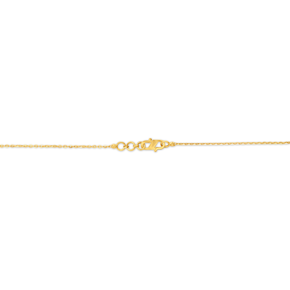 Swan Gold Pendant with Chain For Kids,,hi-res image number null