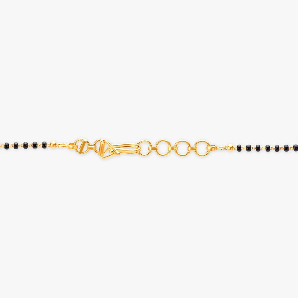 Sophisticated Gold Mangalsutra Chain,,hi-res image number null