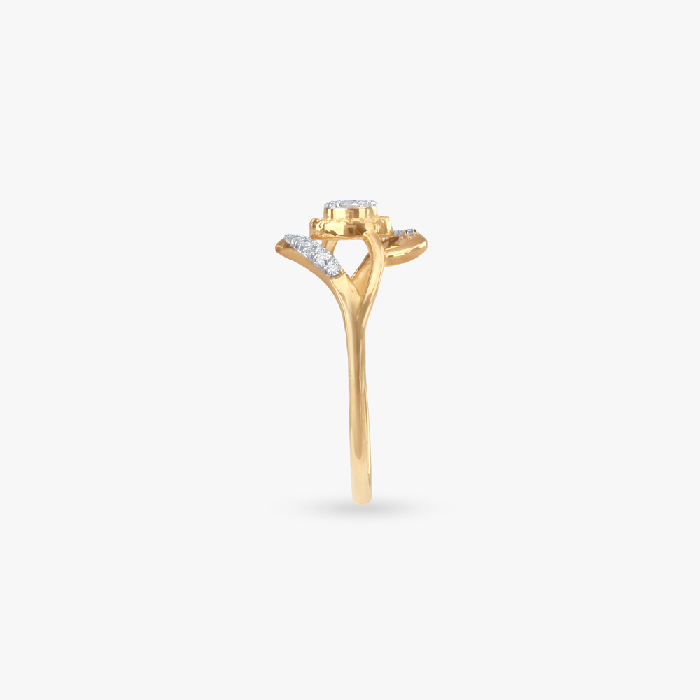 Halo Curl Diamond Ring,,hi-res image number null