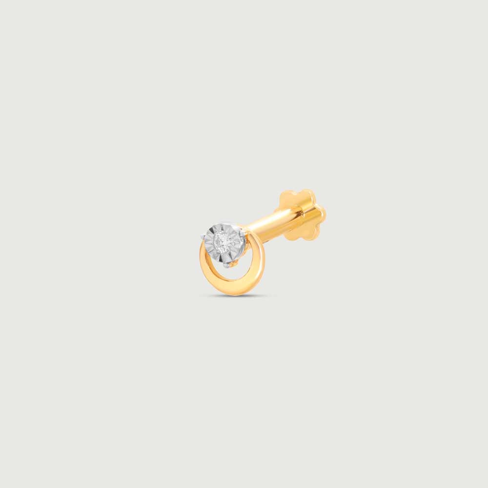 Dainty Sparkle Diamond Nose Pin,,hi-res image number null