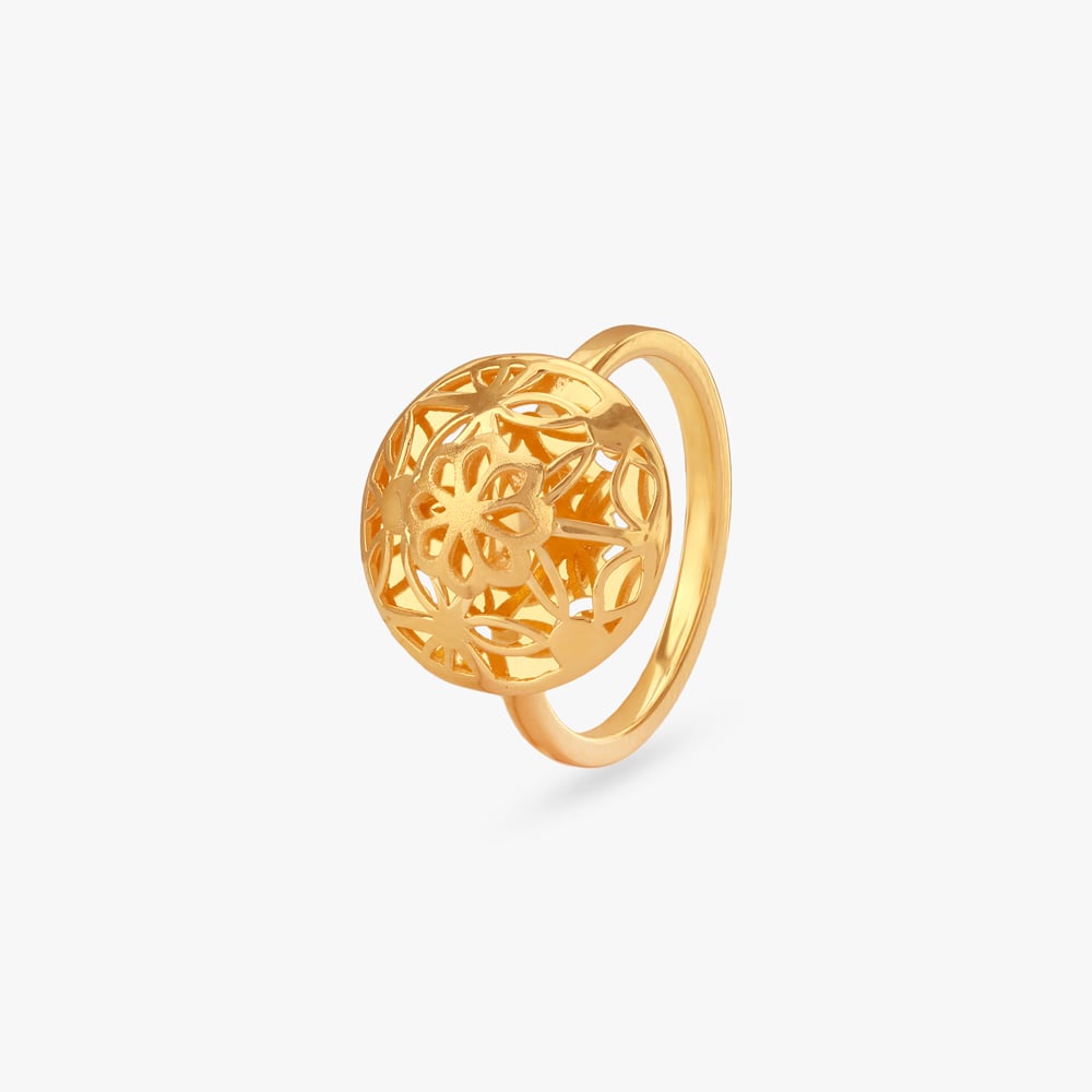 Blossom Radiance Gold Ring,,hi-res image number null