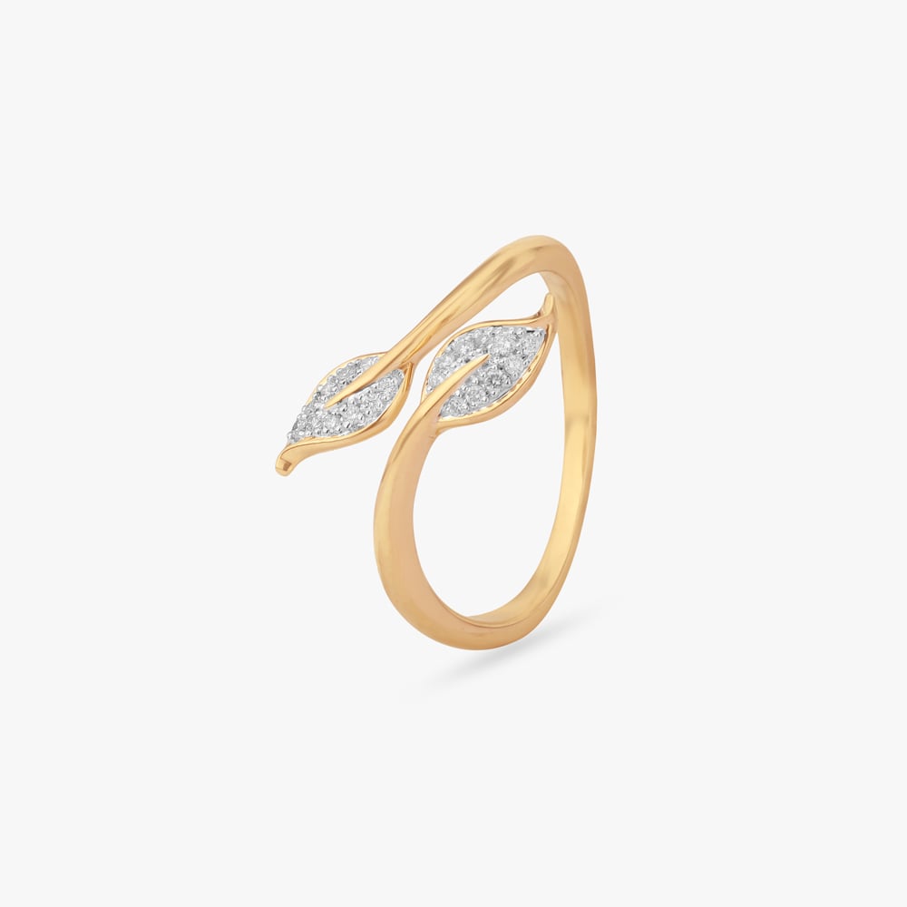 Blooming Drift Diamond Ring
