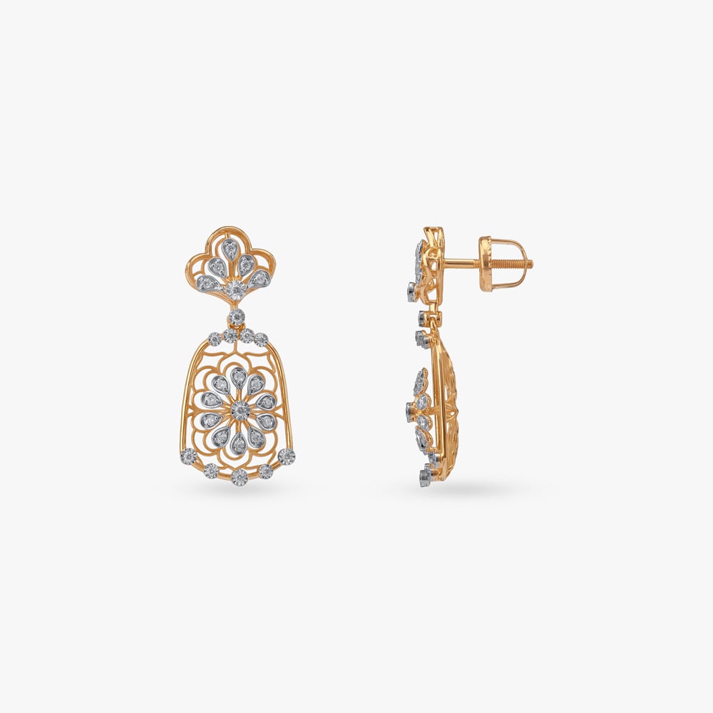 Laced Reverie Diamond Necklace Set,,hi-res image number null