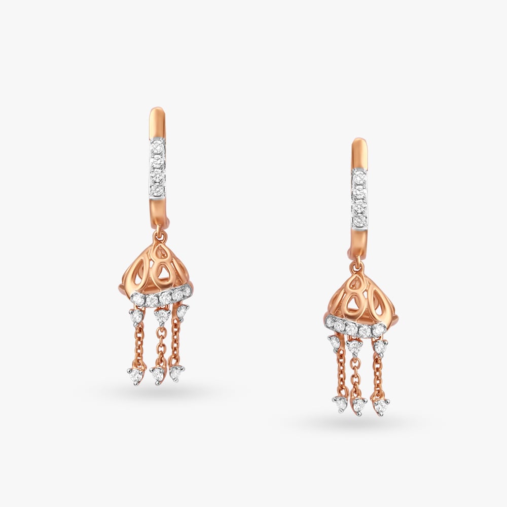 

Eminent Allure Diamond Drop Earrings