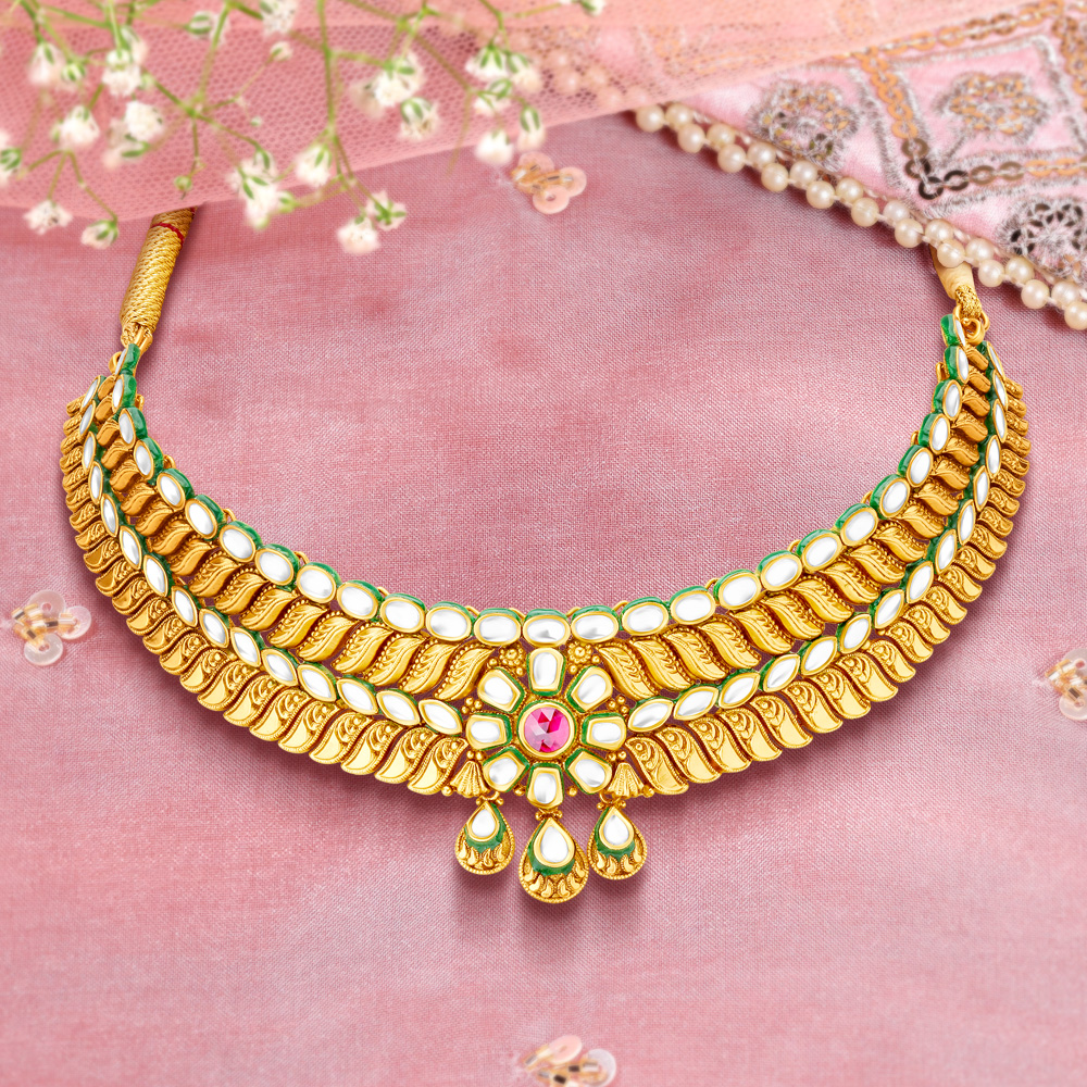 Dazzling Jadtar Necklace Set,,hi-res image number null