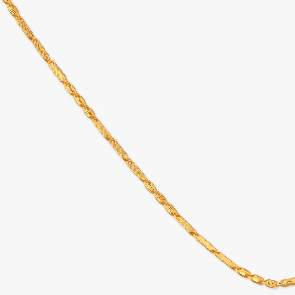 Diagonal Cut Link Chain for Men,,hi-res image number null