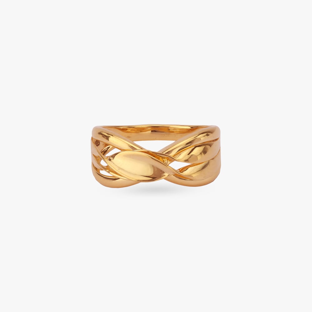 Interwoven Grace Gold Ring,,hi-res image number null