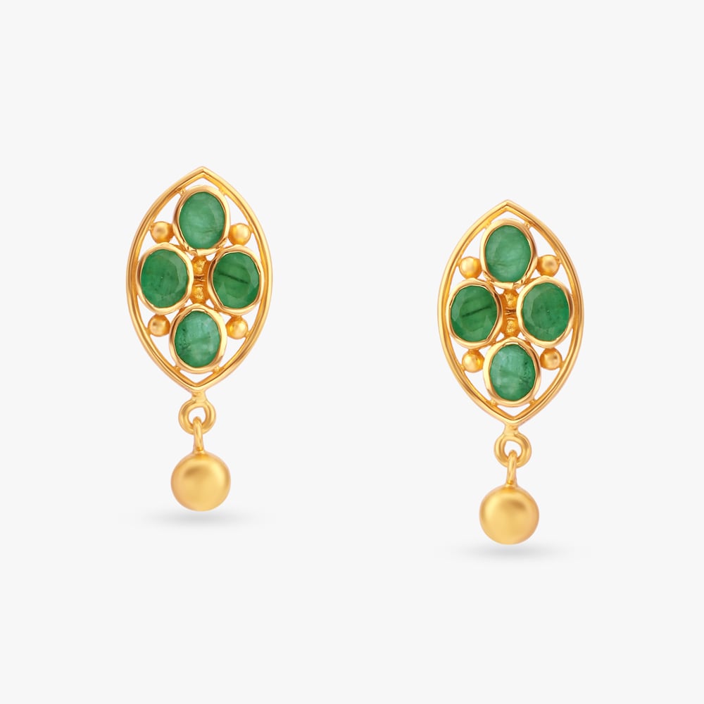 Evergreen Drop Earrings,,hi-res image number null
