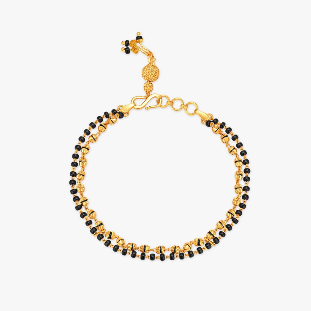 

Dainty Gold Mangalsutra Bracelet