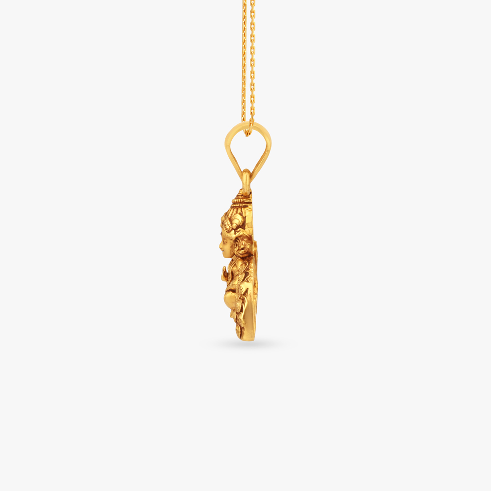 Divine Murugan Gold Pendant for Men,,hi-res image number null