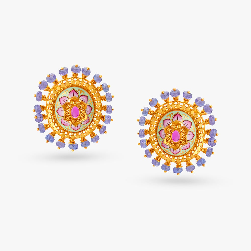 Glorious Lotus Necklace Set,,hi-res image number null