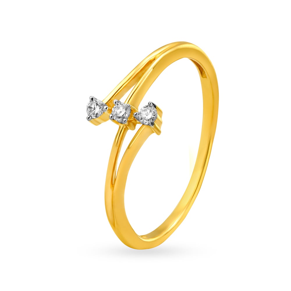 Tanishq Solitaire | Gold and Diamond Solitaire Jewellery