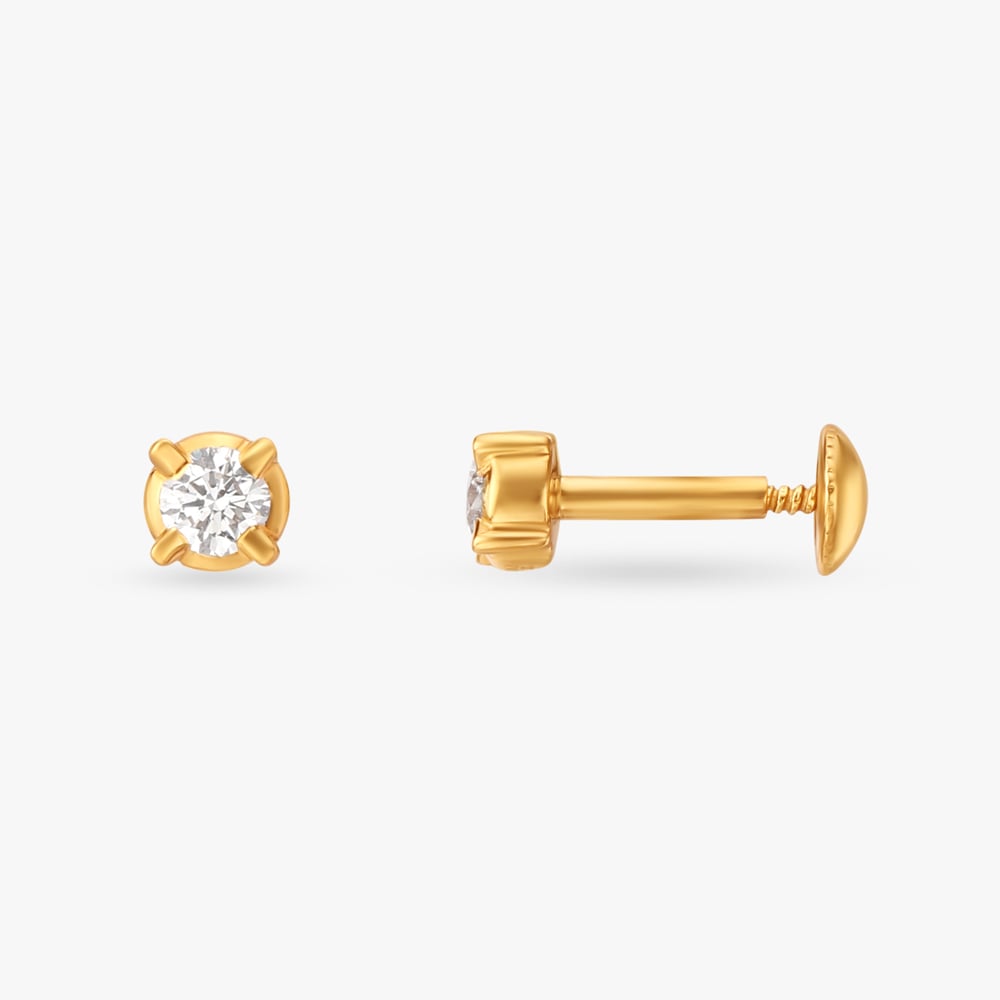 Classic Glamour Diamond Stud Earrings,,hi-res image number null