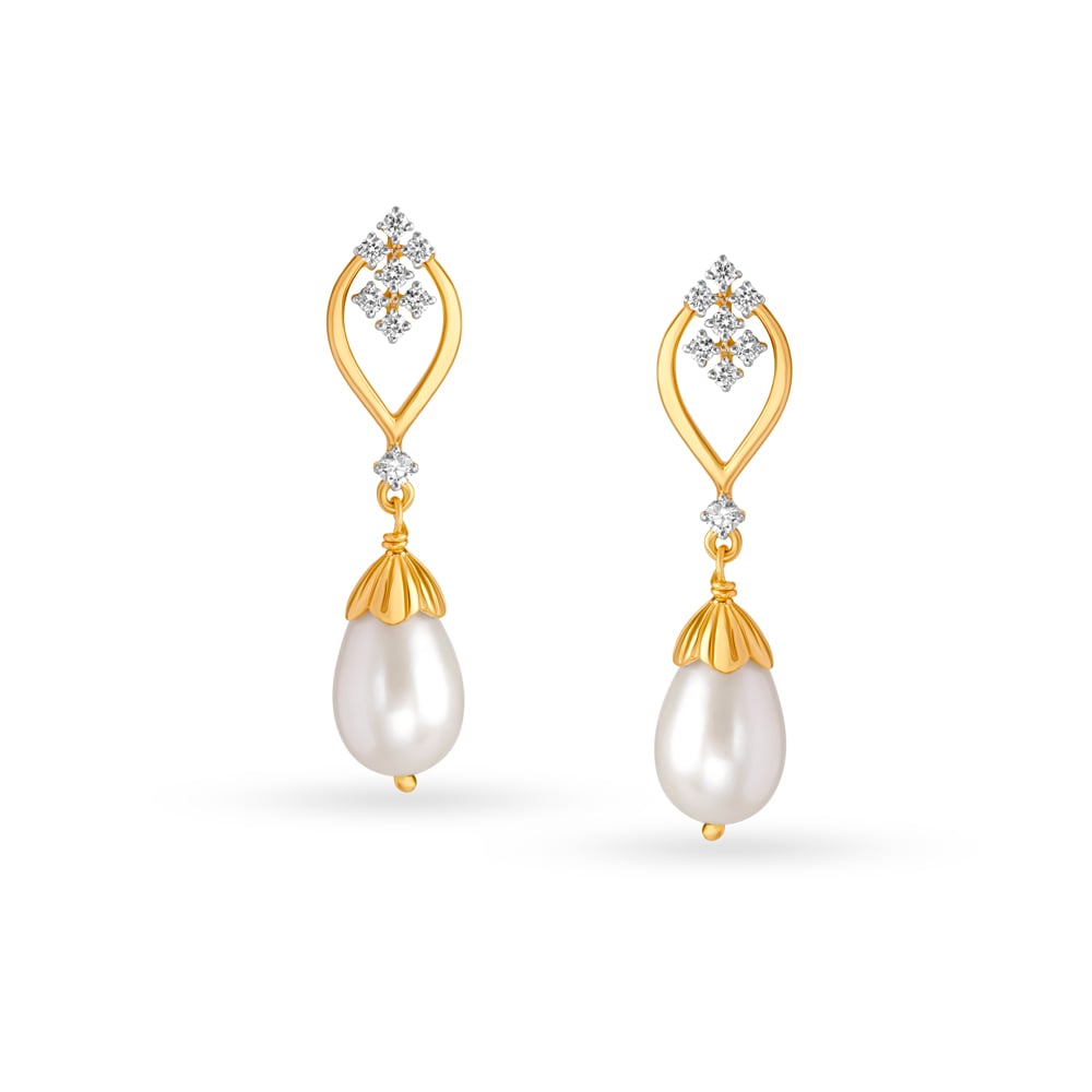 Heirloom Glow Diamond Drop Earrings,,hi-res image number null