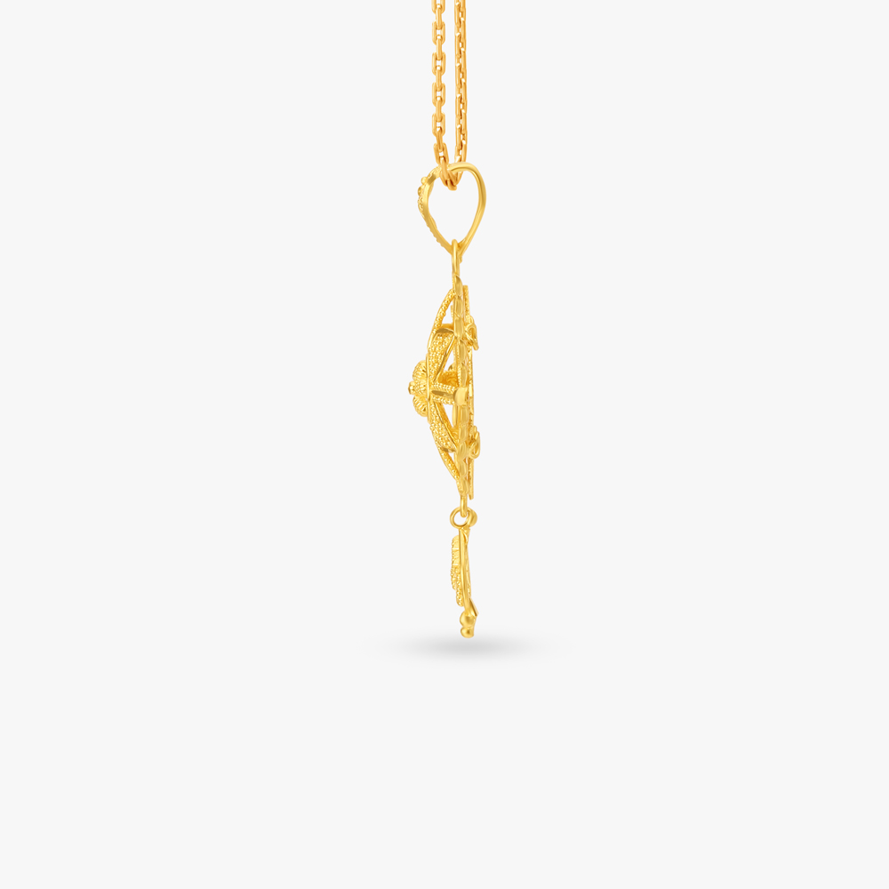 Radiant Gold Pendant,,hi-res image number null