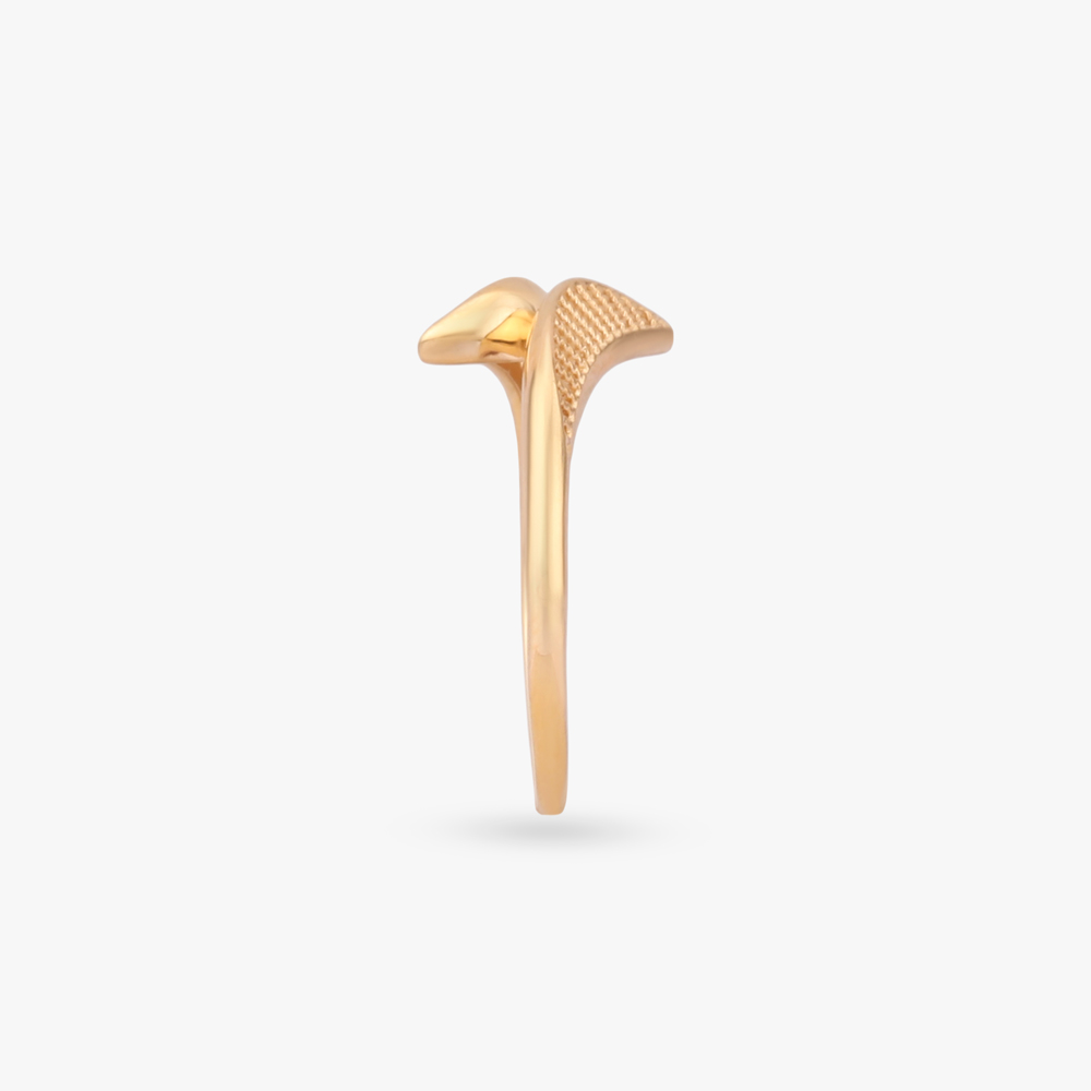 Twin Wing Gold Ring,,hi-res image number null