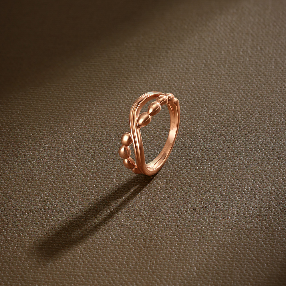 Sphere Chic Gold Finger Ring,,hi-res image number null