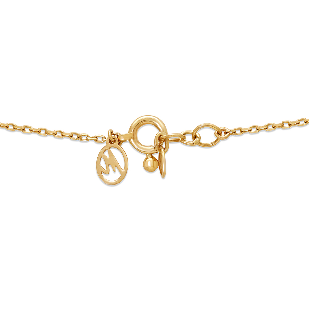 Minimal 14KT Yellow Gold Multi Pendant Necklace,,hi-res image number null