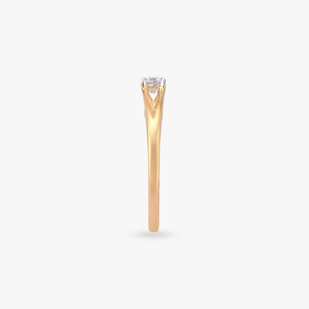 Open Embrace Solitaire Ring,,hi-res image number null
