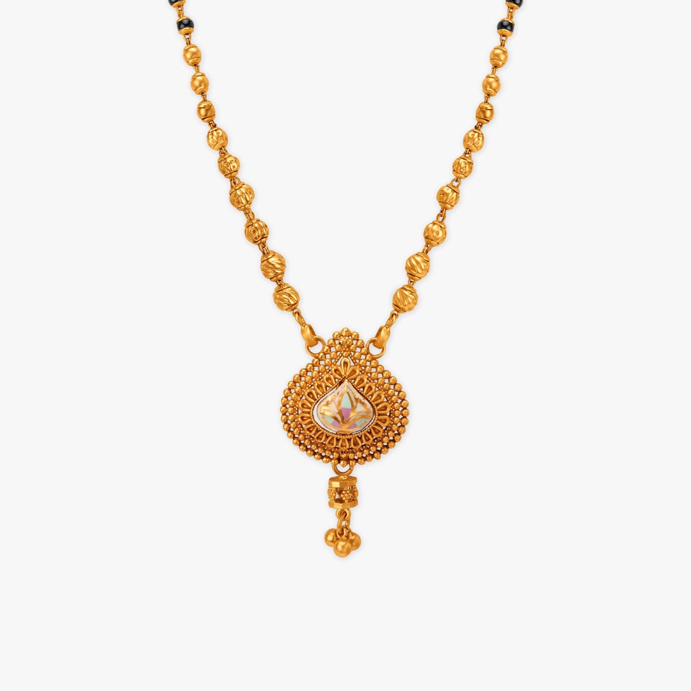Precious Leafy Mangalsutra,,hi-res image number null