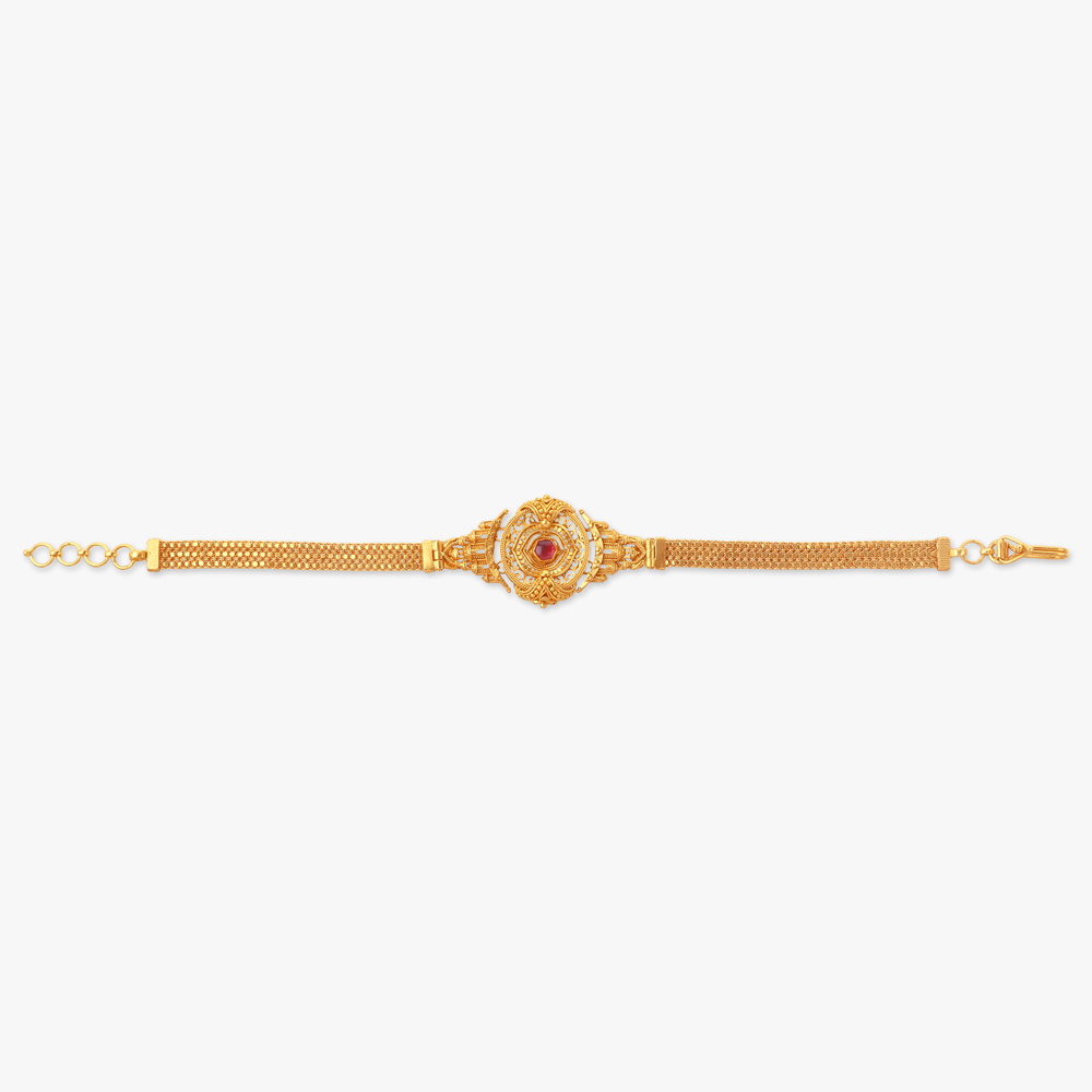 Hidden Majesty Gold Bracelet,,hi-res image number null
