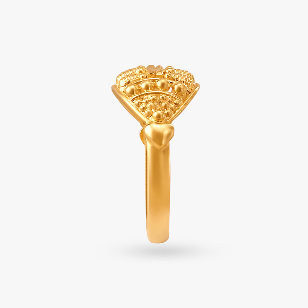 Royal Heritage Gold Finger Ring,,hi-res image number null