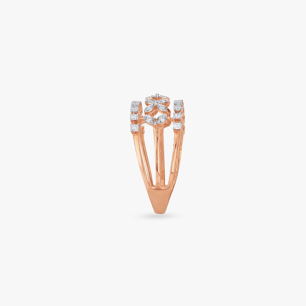 Floral Lace Diamond Ring,,hi-res image number null