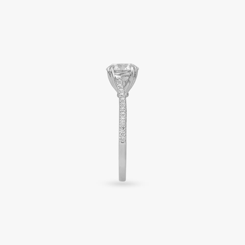 Radiant Sparkle Solitaire Ring,,hi-res image number null
