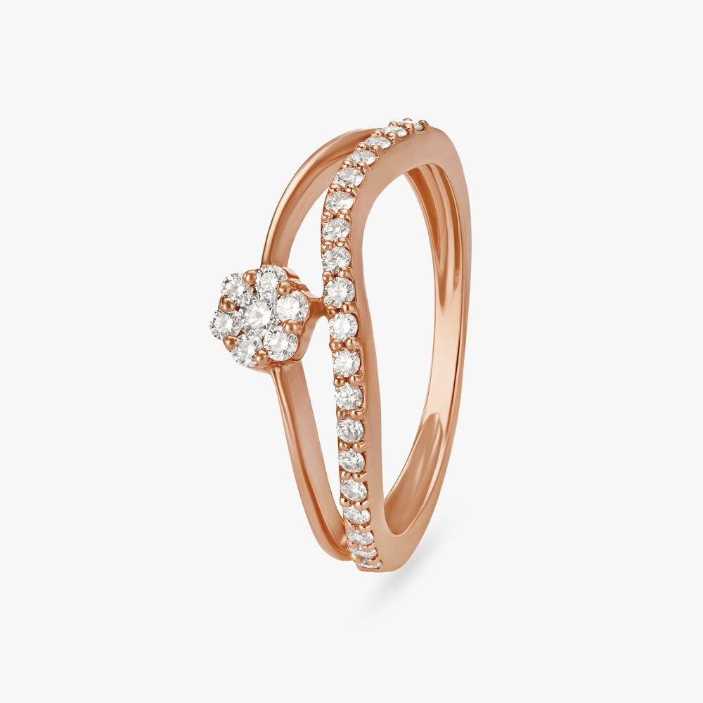 Lovely Floral Diamond Ring,,hi-res image number null