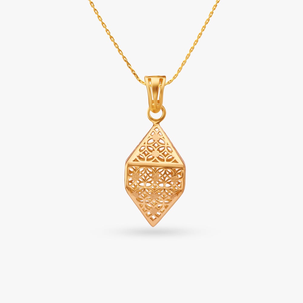 Artistry Gold Pendant,,hi-res image number null
