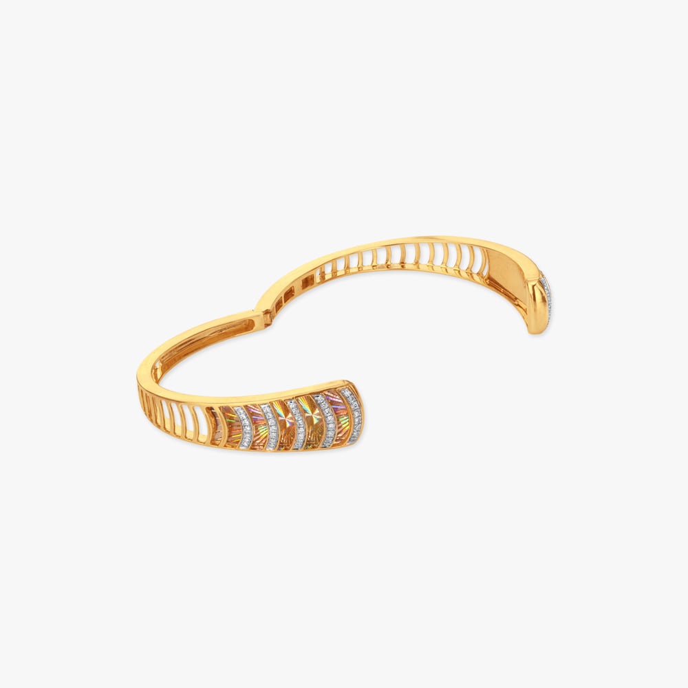 Prism Tides Diamond Bangle,,hi-res image number null