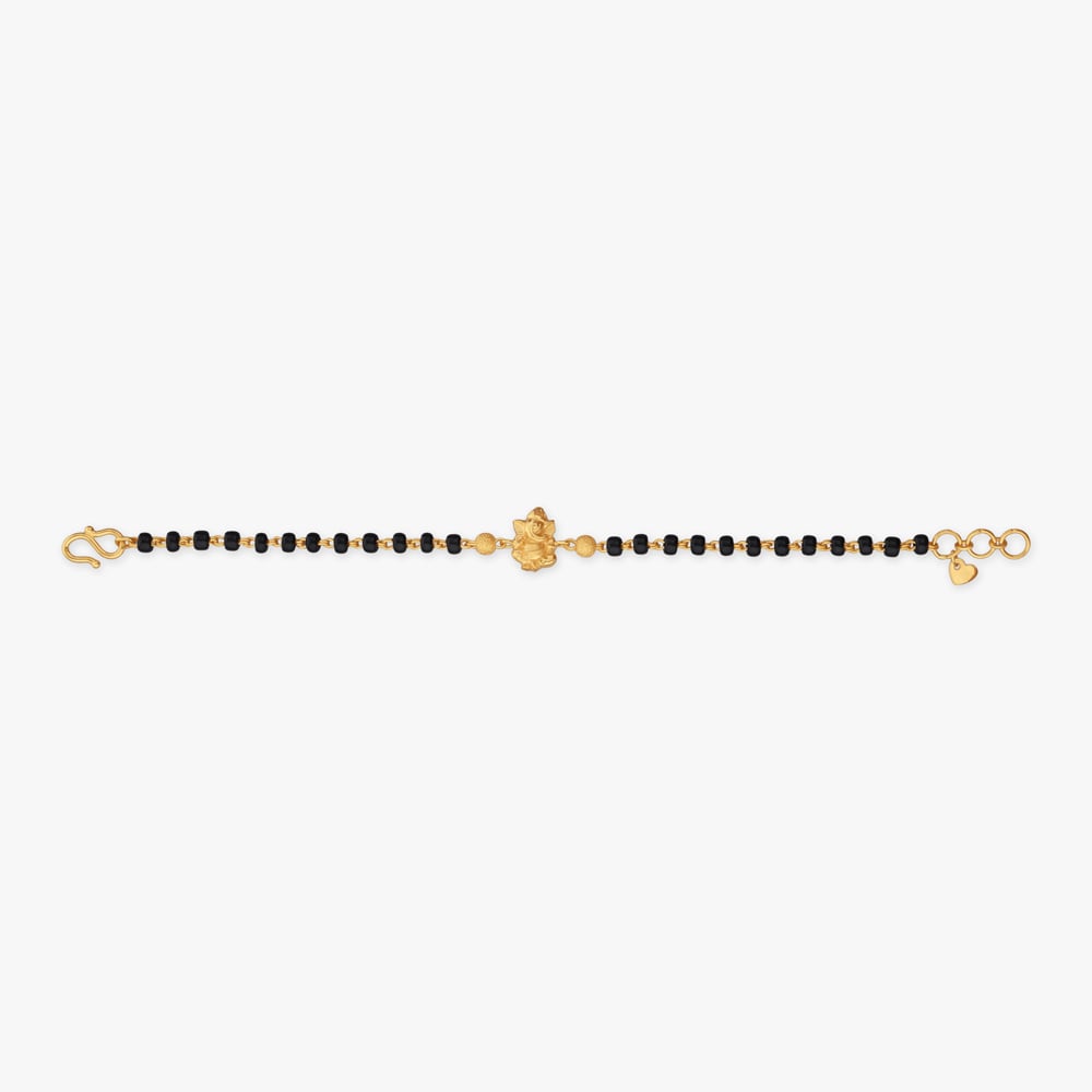 Divine Ganesha Gold Bracelet for Kids,,hi-res image number null