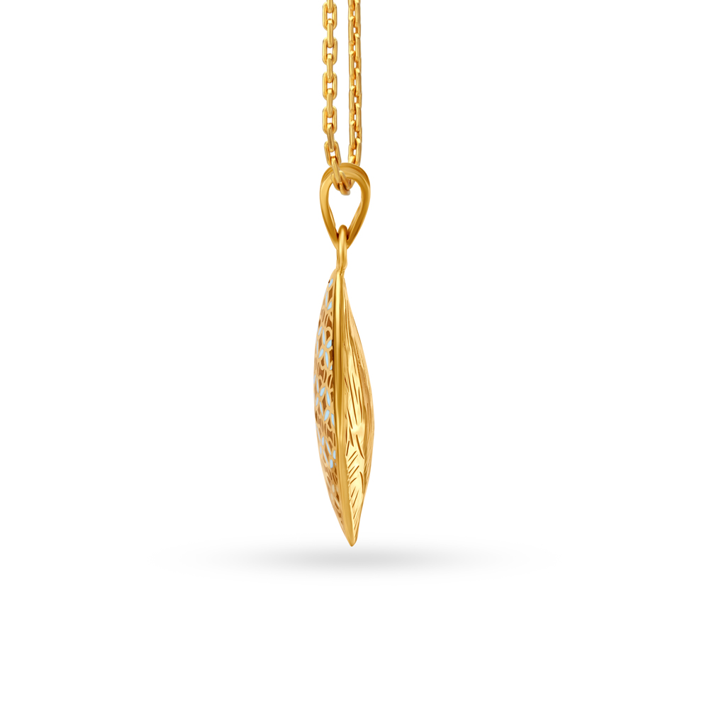 Minimalistic Gold Pendant,,hi-res image number null