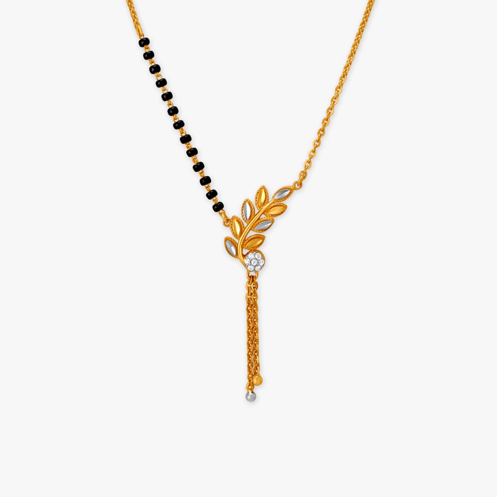 Nature Inspired Mangalsutra,,hi-res image number null