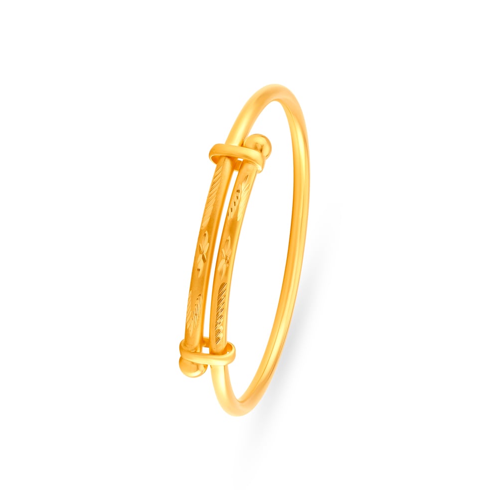 Everlasting Engraved Gold Bangles,,hi-res image number null