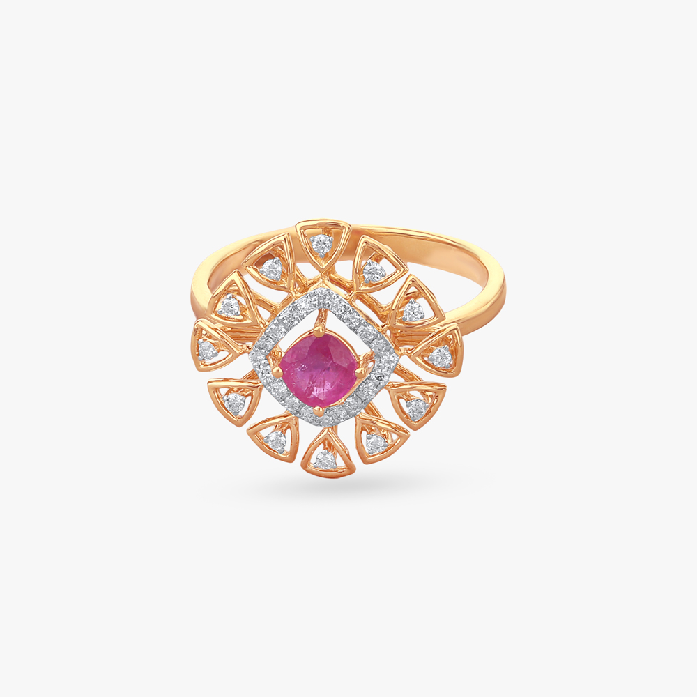 Fiery Crown Diamond Ring,,hi-res image number null