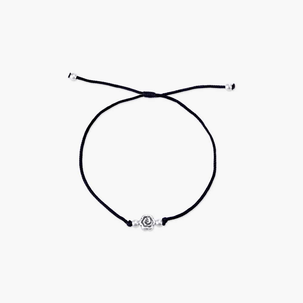 Wild Flower Silver Anklet,,hi-res image number null