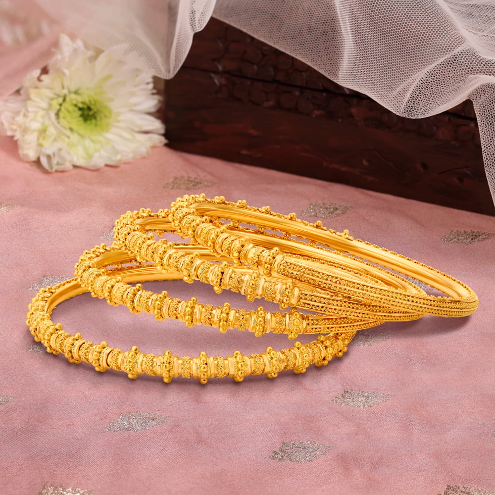 Intricate Hollow Bangles,,hi-res image number null