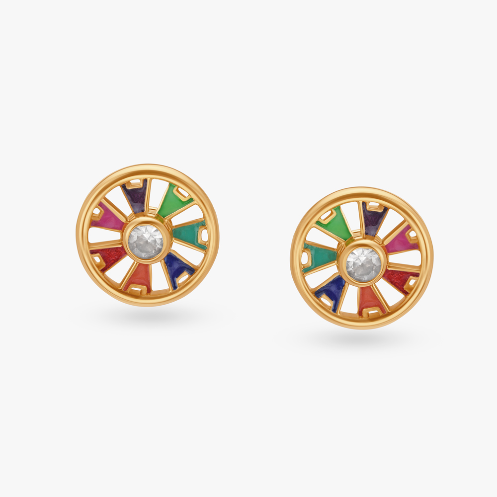 Aura of Enchantment Stud Earrings,,hi-res image number null