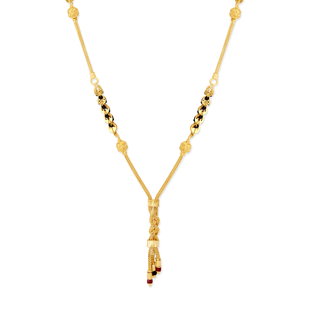 Contemporary Braided Mangalsutra,,hi-res image number null