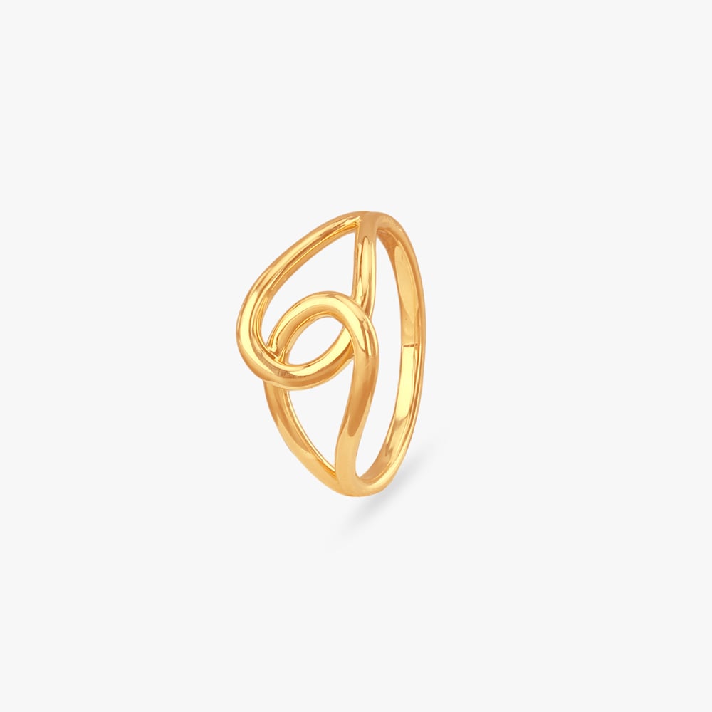 

Twist Echo Gold Ring