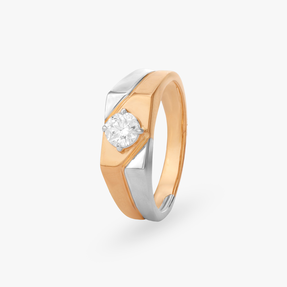 

Legacy Glow Solitaire Ring for Men